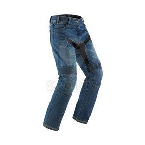 กางเกงยีนส์ทรงสลิมฟิตของผู้ชายน้ำหนักเบาออกแบบโลโก้ได้ตามต้องการราคาโรงงานขายส่ง - Product Image 3