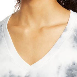 เสื้อสเวตเตอร์ถักสำหรับผู้หญิงเสื้อสเวตเตอร์พิมพ์ลายผ้าฝ้ายออกแบบโลโก้ได้ตามต้องการ - Product Image 2