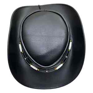 Chapeaux de cowboy formels en laine personnalisés unisexes, meilleure qualité, chauds, respirants, vêtements de sport pour adultes, voyage en plein air, hiver, service OEM - Product Image 3