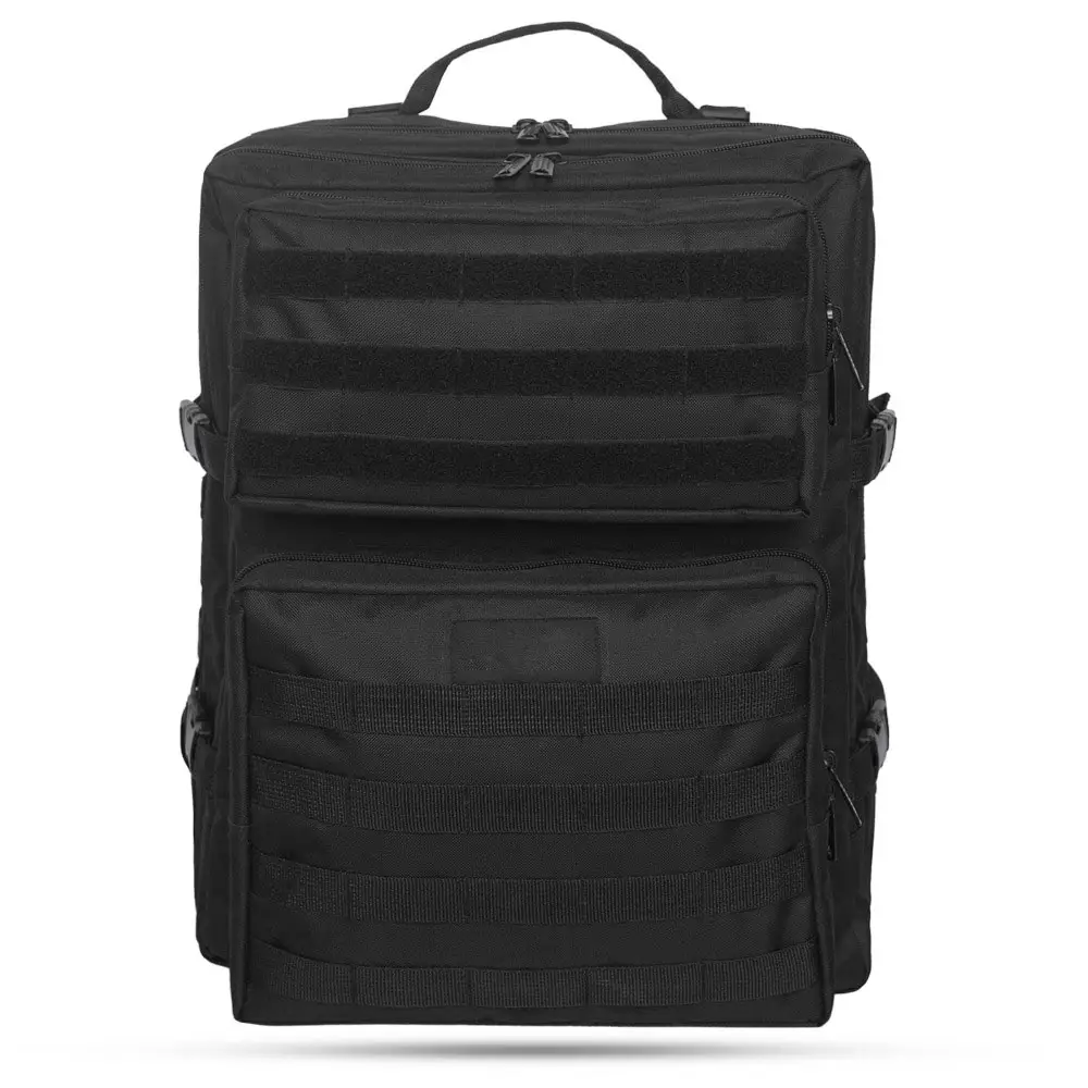 Yeni tasarım Molle taktik sırt çantası erkek bayan yetişkinler için dayanıklı 600 Pvc kordura 100% Polyester Unisex