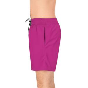 Pantalones cortos de tela sólidos High Street de alta calidad para hombre con impresión de logotipo personalizado pantalones cortos de playa de secado rápido y transpirables - Product Image 4