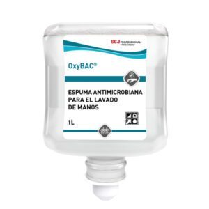 Sapone schiumoso a distribuzione manuale SCJohnson DEB OxyBAC Foam Wash. 6 Cariche 1000ml. - Product Image 2