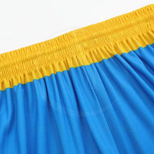 ชุดบาสเก็ตบอลชุดเล่นกีฬาพิมพ์ลายสีทึบใส่สบายมีโลโก้ระบายอากาศได้ดี - Product Image 3