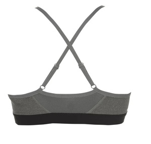 Sujetador deportivo de compresión personalizable de la mejor calidad 100% sin costuras Sujetador ligero transpirable de talla grande - Product Image 5