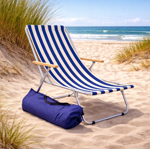 Chaise longue pliante <span class=keywords><strong>en</strong></span> <span class=keywords><strong>aluminium</strong></span>, écologique, durable, <span class=keywords><strong>en</strong></span> tissu Oxford, portable, inclinable, réglable, pour pique-nique <span class=keywords><strong>et</strong></span> pelouse - Product Image 3
