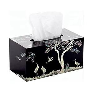 Boîte à mouchoirs en métal avec une belle impression numérique - Product Image 4