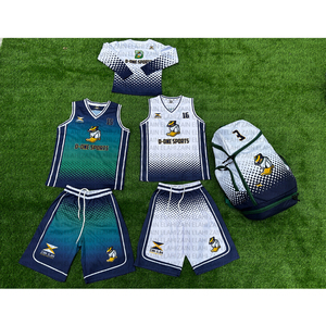 Sublimated BASKETBALL Adult Reversible Design Quick Dry Breathable Wholesale Customized Deal Package 2024 ODM ZAIN ELAHI Bsci - Product Image 2