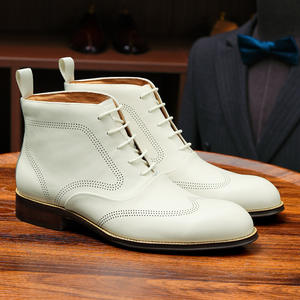 Chaussures de ville en cuir de porc de haute qualité avec revêtement imperméable et semelle intérieure souple pour hommes - Product Image 4
