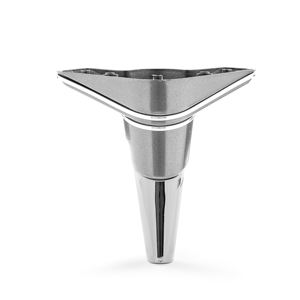 Base de Patas de Sofá Triangulares de Plástico Cromado de Alta Resistencia de 19 cm, Antiarañazos, para Muebles de Sala de Estar - Product Image 4