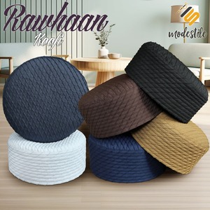 Rawhaan หมวกอิสลาม kufi สำหรับผู้ชายหมวกสวดมนต์ทำด้วยมือหมวกโพลีคอตตอนมุสลิมลายหัวกะโหลกกำหนดโลโก้และขนาดเองได้ - Product Image 4