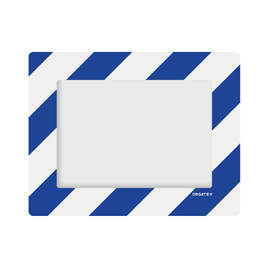 LongLife Trasparente - Marcatura del Pavimento Finestra del Pavimento, autoadesivo DIN A4, Blu/Bianco, 10 pz. / Confezione.- LG- - Product Image 1