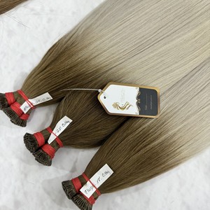 Auténticas extensiones de cabello Remy vietnamita Vietnam para Ombre I-Tip en estilo ligero multicolor Super Wave Extensiones de cabello natural - Product Image 3