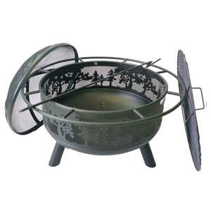 Top Trending Metal <b>Fire</b> <b>Pit</b> Durable & Portable Outdoor Heating Perfect <b>for</b> Patio Garden & Outdoor Gatherings - Product Image 1