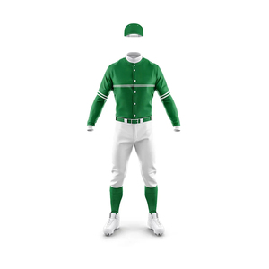 Uniformes de baseball et de softball personnalisables 100% polyester, antibactériens, à séchage rapide, respirants, col en V, unisexe, adulte - Product Image 3