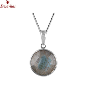 Vente en gros 925 argent Sterling Mini pierre pendentif collier meilleur cadeau pour les femmes améthyste bijoux fins pour les fêtes plaqué argent - Product Image 6