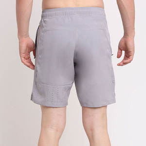 Shorts de plage personnalisables pour hommes, 100% coton, tissu respirant léger à séchage rapide, fermeture à cordon - Product Image 3