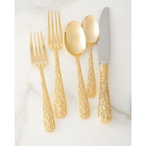 Ensemble de couverts en acier inoxydable avec manche en bois pour la cuisine et la vaisselle de table au prix de gros - Product Image 4