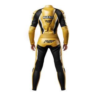 Traje de moto de cuero para mujer, ropa de carreras al aire libre de la mejor calidad al por mayor, traje de moto de cuero con servicio OEM y ODM - Product Image 3