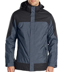 Vestes coupe-vent imperméables pour hommes de haute qualité, nouvelle conception, fermeture éclair réfléchissante, respirante, grande taille, hiver 2026 - Product Image 1