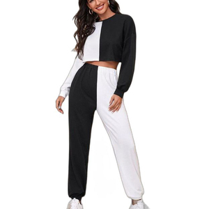 Venta al por mayor de algodón señoras en blanco gimnasio manga larga chándal Tops sudadera de mujer logotipo personalizado diseño Sudadera con capucha para las señoras - Product Image 1