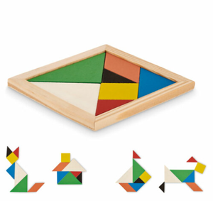 Suministros educativos Tangram de madera de Wissen Techus Private Limited Model NA - Product Image 3