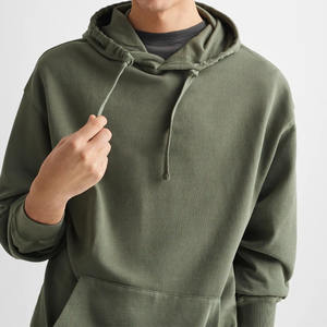 Sudadera con capucha de algodón 100% de calidad superior para hombre, diseño de cremallera elegante personalizado de alta calidad, suministro al por mayor con patrón impreso - Product Image 4
