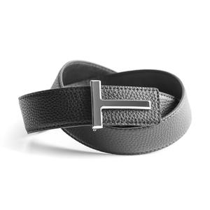 Top Luxury Designer Brand Steel T Buckle <b>Belt</b> Men High Quality Women Genuine Leather Dress Strap <b>Jeans</b> Waistband Grey - Product Image 3
