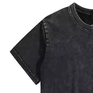 เสื้อยืดครอปผู้หญิงสุดฮิตสำหรับสตรีทแวร์ฤดูร้อนและใส่ได้ทุกวัน ทรงปกติ ผ้าถัก 100% คอตตอน พิมพ์ลายดิจิทัล - Product Image 2