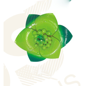 Cuir de vache véritable de bonne qualité pour faire des fleurs de bricolage accessoires décoration 2.5 pouces - Product Image 3