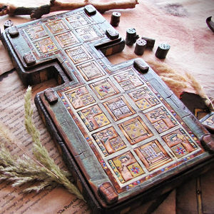 Juego de Mesa Antiguo Royal Game Of Ur, Juego de Estrategia para Dos Jugadores, para Niños, Adultos, Coleccionistas y Entretenimiento Clásico Atemporal - Product Image 1