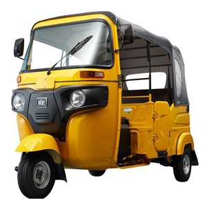Tricycles passagers à 3 roues Bajaj (Bajaj/TVS King) Tuk Tuk Mototaxi avec une capacité de charge de 400 kg pour le transport commercial de passagers - Product Image 3