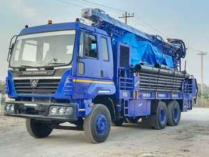 Perceuse de puits d'eau en roche dure super forte de 300 mètres Perceuse rotative DTH Cum à vendre - Product Image 3