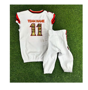 Venta al por mayor uniforme de fútbol americano Pakistán hizo el mejor uniforme de fútbol americano nuevo diseño personalizado 2025 camiseta de fútbol americano - Product Image 1