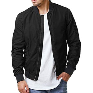 Chaqueta de Piloto de Vuelo Cortavientos de Color, Precio al por Mayor 2026, Chaqueta Bomber de Nailon Táctica Impermeable para Invierno, Cálida para Hombre - Product Image 1