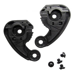 HJC RPHA 10 and RPHA 10+ Replacement Visor Plates <b>Kit</b> Black Helmet Gear Shift Plate Accessory for Motorcycles - Product Image 1