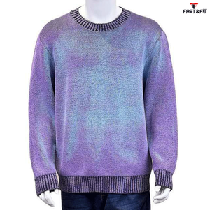 Collection 2026 Nouvelle mode Pull à col rond d'hiver Design personnalisé Respirant Laine grossière/Cachemire Manches longues Séchage rapide - Product Image 2