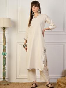<b>Womens</b> Pure cotton <b>kurta</b> pant set manufacturer in best price - Product Image 3