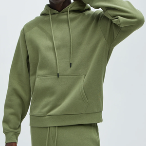 Sweat-shirt à capuche surdimensionné de haute qualité pour hommes logo personnalisé sport vierge toutes tailles couleur unie sweat-shirt à capuche OEM - Product Image 1