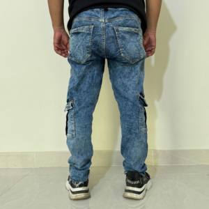 Nuevos Jeans de Mezclilla para Hombre, Corte Recto Regular, Cintura Alta Elástica, Ligeros, Bordados, Rotos, de Secado Rápido, Estilo Casual, Moda 2026 - Product Image 4