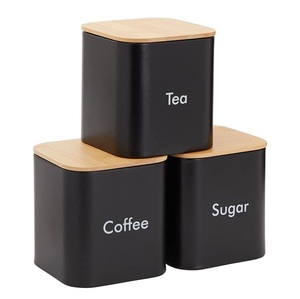 Square Shape Galvanized Canister Premium Quality Handmade Fancy <b>Container</b> Classic Stylish Wholesale Metal Canister - Product Image 5