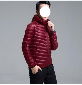 แจ็คเก็ตขนเป็ดมีฮู้ดสำหรับผู้ชาย, เสื้อกันหนาวขนเป็ดกันหนาว - Product Image 4