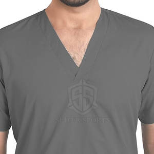 Gran oferta, conjuntos de fregado de lona de talla grande personalizados de alta calidad, uniformes de Hospital de último diseño de moda - Product Image 5