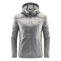 Blouson Bomber Homme Qualité Premium 2024 Nouveau Design Logo Personnalisé Gaufré Fin Sportif Coupe-Vent Imperméable Réversible
