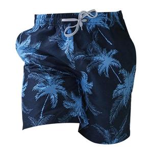 Short de plage décontracté 100% coton pour homme, taille 6XL, étiquette personnalisée, Baggy multi-poches, taille élastique lavée avec cordon de serrage, nouveauté - Product Image 6