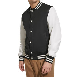 Veste de maillot de baseball personnalisée de haute qualité pour hommes Taille jeunesse avec maillot empilé CollegeBaseballjacket pour hommes Expédition DDP - Product Image 5