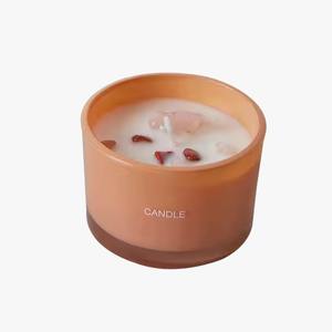 Bougeoir blanc de designer H.M.A Handicrafts avec intérieur et couvercle réfléchissants dorés pour utilisation en vrac et entreprises de cadeaux - Product Image 5