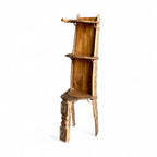 Traditional WOODEN BOOKSHELF <b>Vintage</b> Bookshelf handcrafted elegance living room Mix & Match Decor - MOQ 1 Container Only - Product Image 5