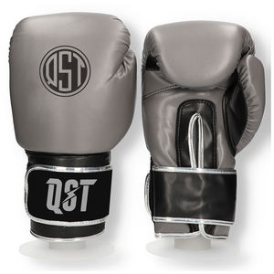 ถุงมือชกมวยต่อสู้ทำจากหนังสังเคราะห์พิมพ์โลโก้ถุงมือฝึกซ้อมแบบเจาะตามสั่งสำหรับใส่ซ้อม - Product Image 1