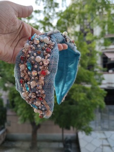 เครื่องประดับผมที่สะดวกสบายและสวยงามที่คาดผมแฮนด์เมดผูกปมที่คาดผมสำหรับสาวๆในราคาขายส่ง - Product Image 2