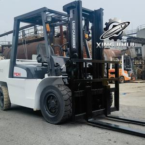 รถยก TCM FD50T8 5 ตัน รถยกมือสองจากญี่ปุ่น 5 ตัน เครื่องยนต์อีซูซุ 6BG1 เครื่องจักรมือสอง รถยกใช้เชื้อเพลิง 3000 มม. 5000 กก. - Product Image 3